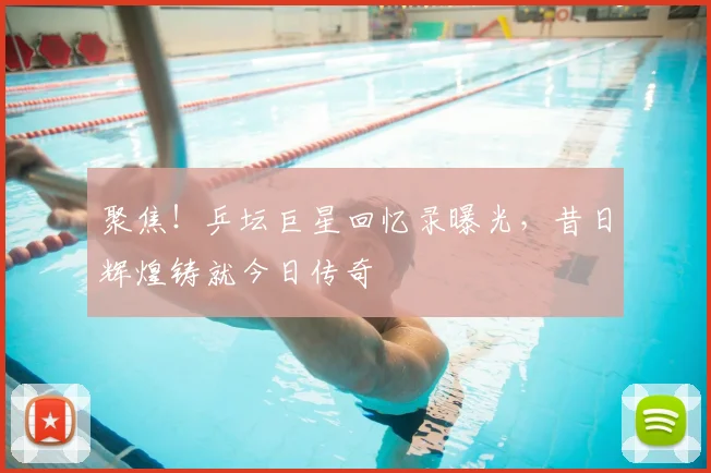 聚焦！乒坛巨星回忆录曝光，昔日辉煌铸就今日传奇